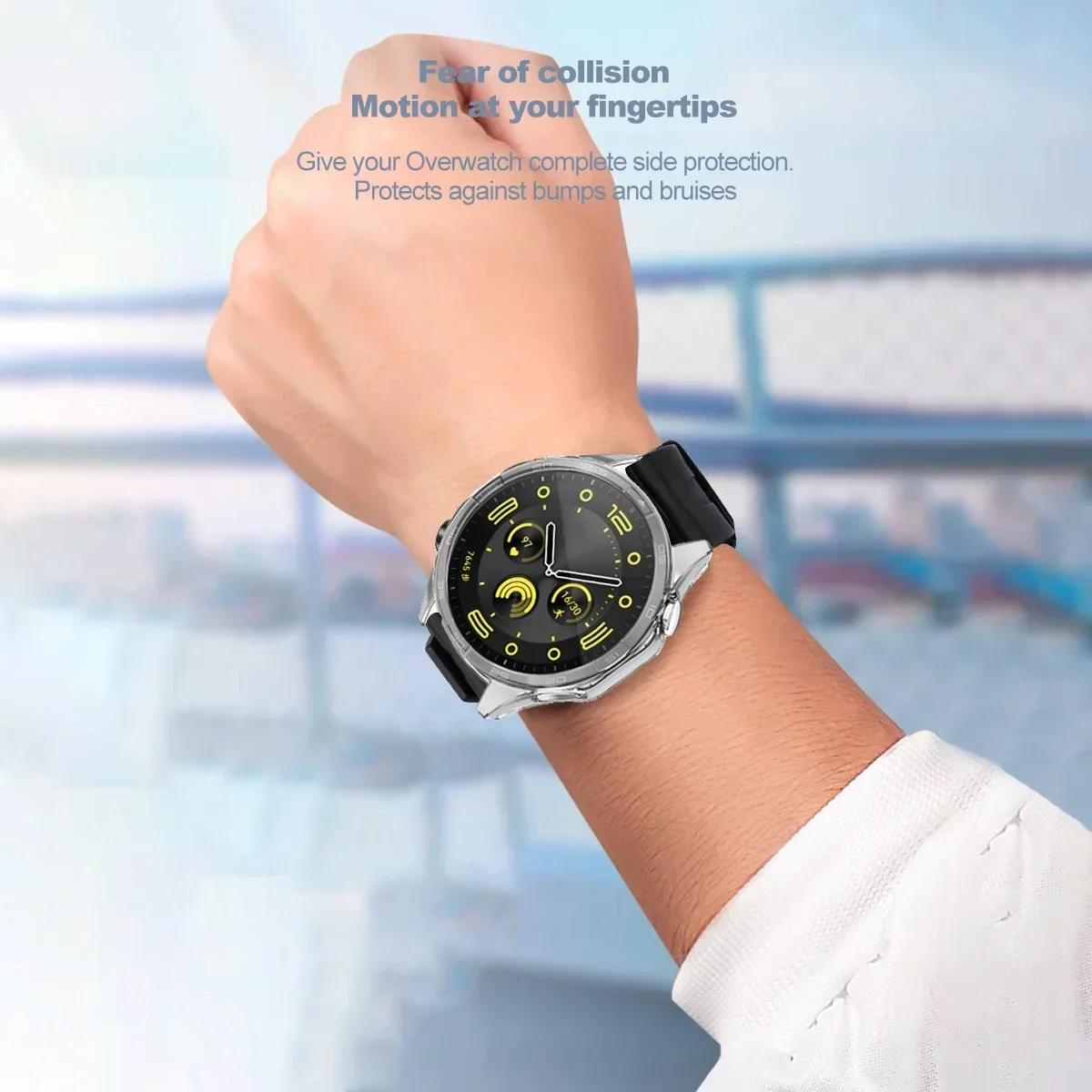 حافظة واقية للشاشة من البولي ي - مراجعة Watch Case Bumper وسعره