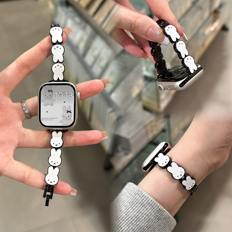 حزام ساعة من الجلد على شكل أرن - مراجعة Apple Smartwatch Accessories وسعره