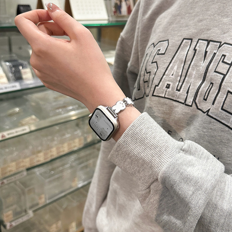 حزام ساعة من الجلد على شكل أرن - مراجعة Apple Smartwatch Accessories وسعره