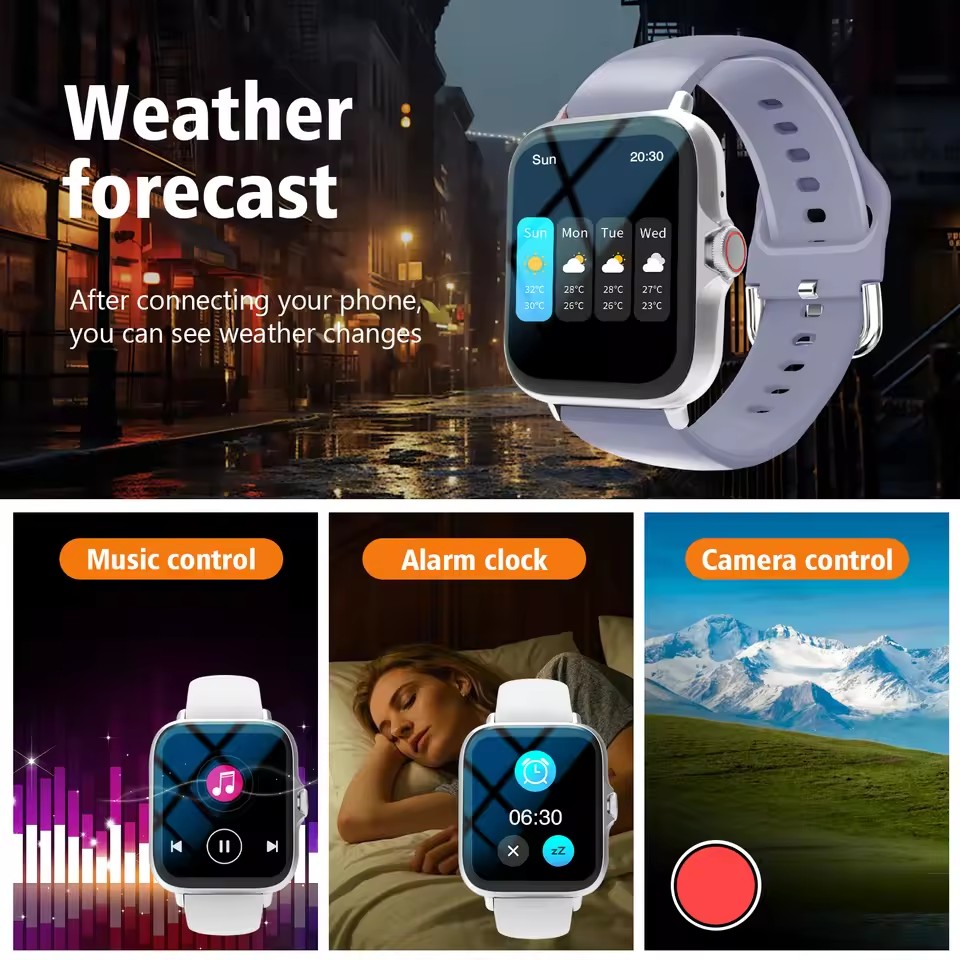 ساعة ذكية جديدة 2026 مع ميزة ا - مراجعة Smartwatch Instagram وسعره