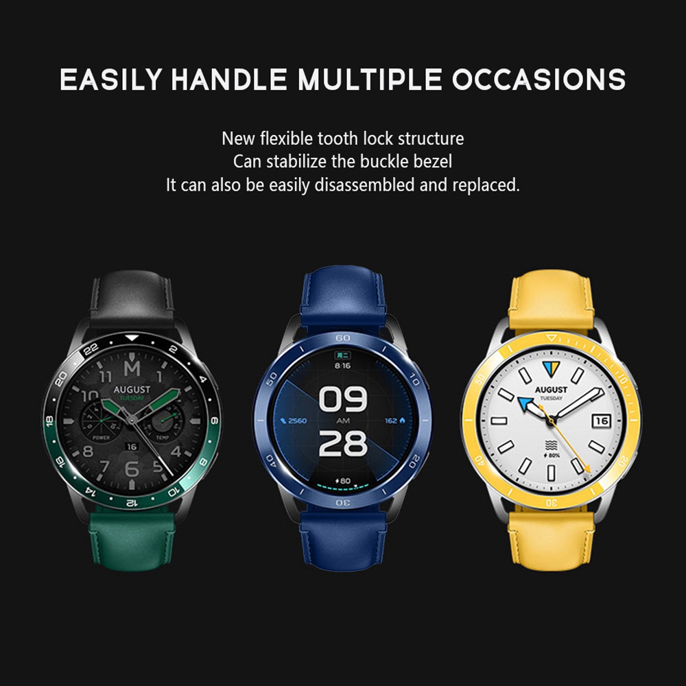 إطار معدني لساعة شاومي S4 / S3 - مراجعة Smartwatch Watch Accessories وسعره