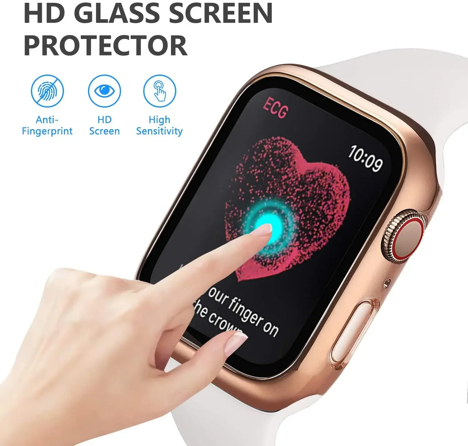 الزجاج المقسى + غطاء لساعة أبل - مراجعة Apple Smartwatch Accessories وسعره