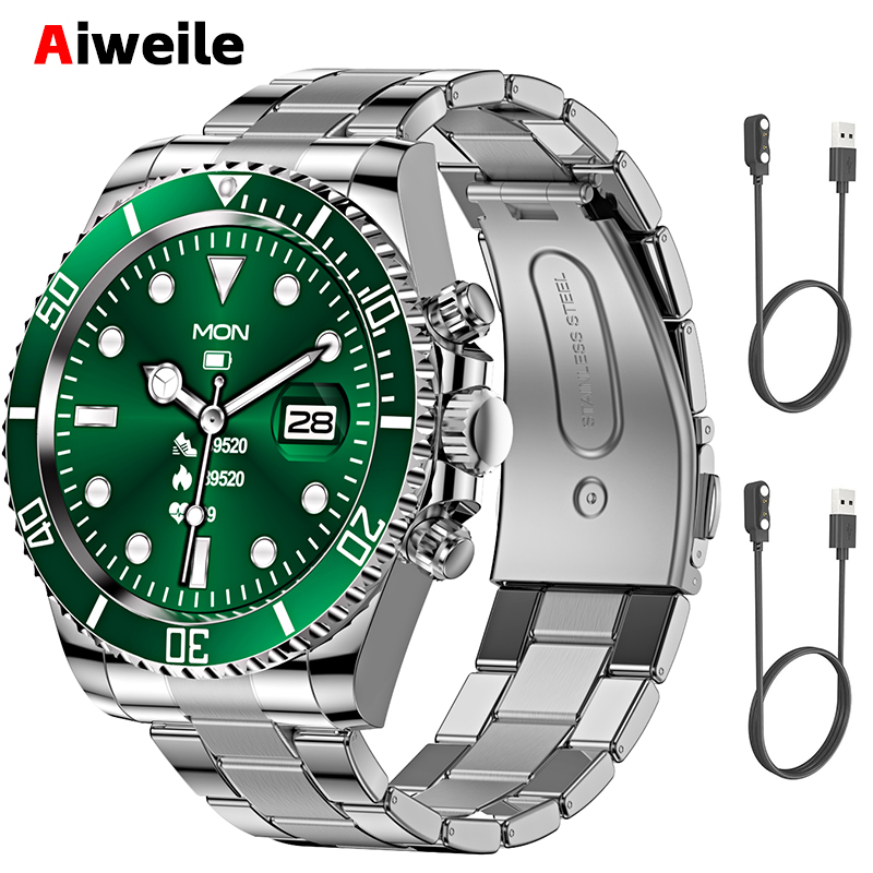 ساعة ذكية رجل Smartwatch AW12  - مراجعة Smartwatch X18 وسعره