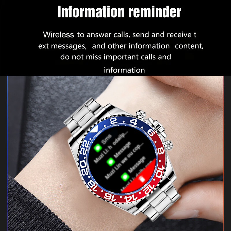 ساعة ذكية رجل Smartwatch AW12  - مراجعة Smartwatch X18 وسعره