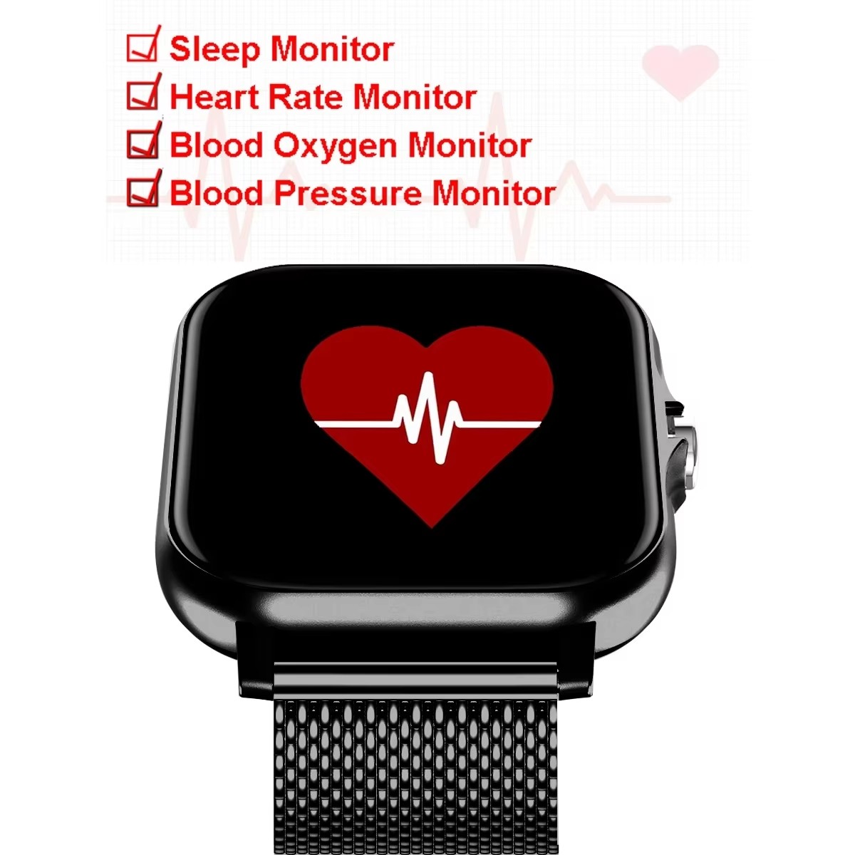 ساعة ذكية متعددة الوظائف جديدة - مراجعة Smartwatch Instagram وسعره