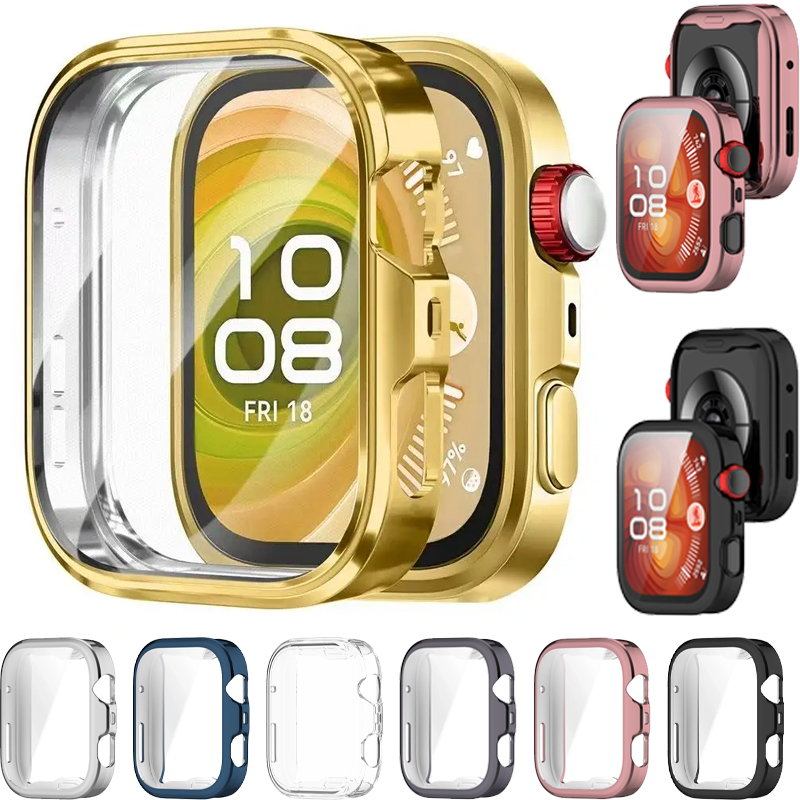 حافظة + زجاجية لساعة هواوي فيت - مراجعة Huawei Smartwatch Accessories وسعره