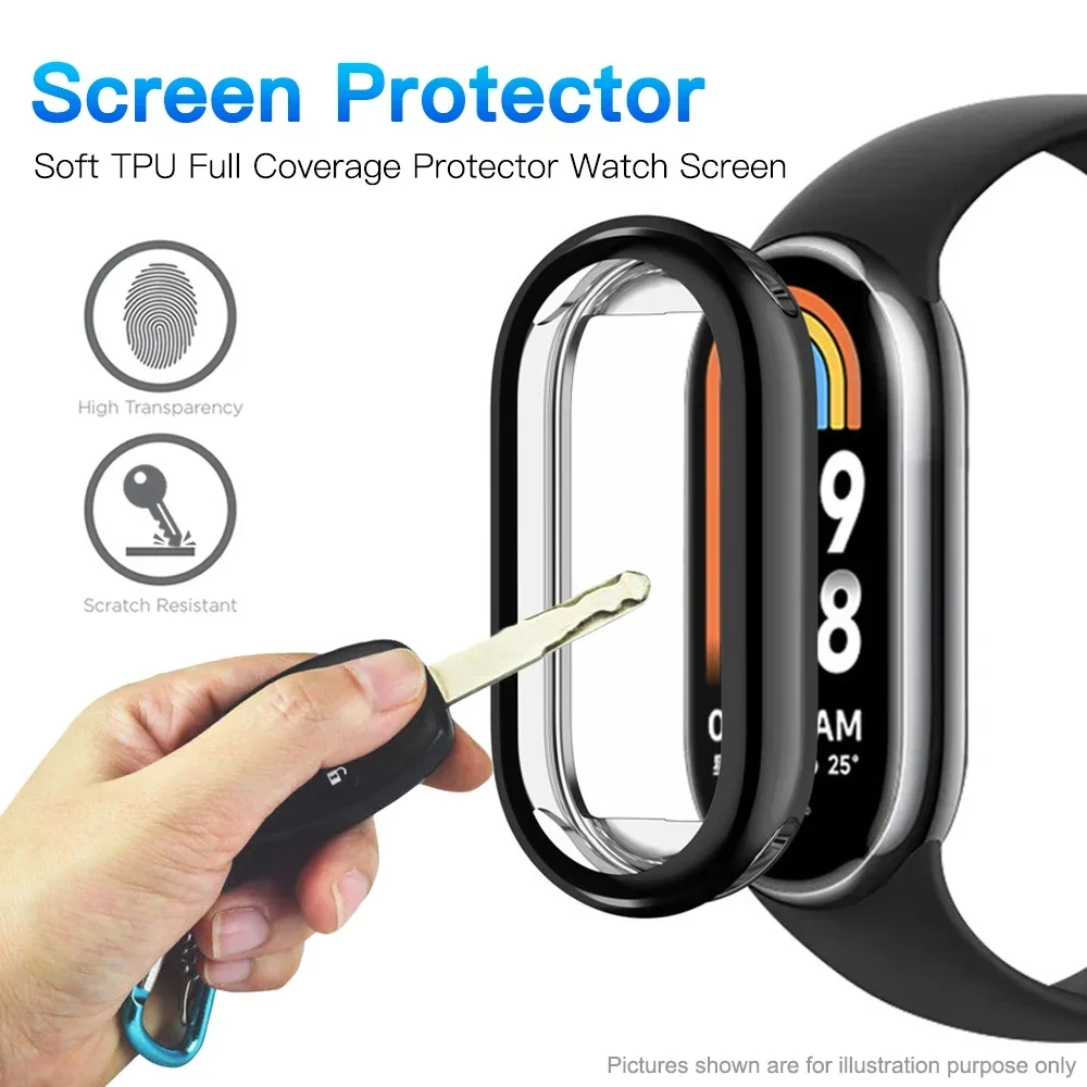 غطاء حماية ناعم من السيليكون T - مراجعة Xiaomi Smartwatch Accessories وسعره