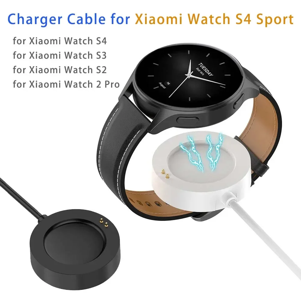 كابل شحن الساعة الذكية البيضاء - مراجعة Android Smartwatch Accessories وسعره