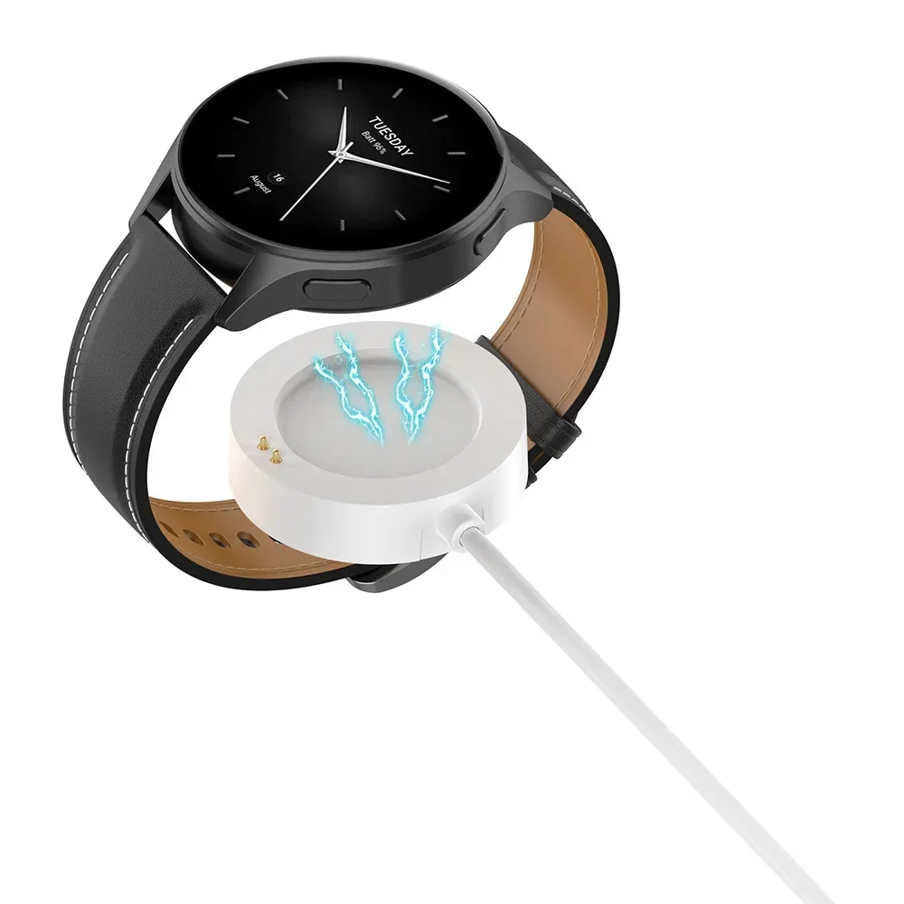 كابل شحن الساعة الذكية البيضاء - مراجعة Android Smartwatch Accessories وسعره