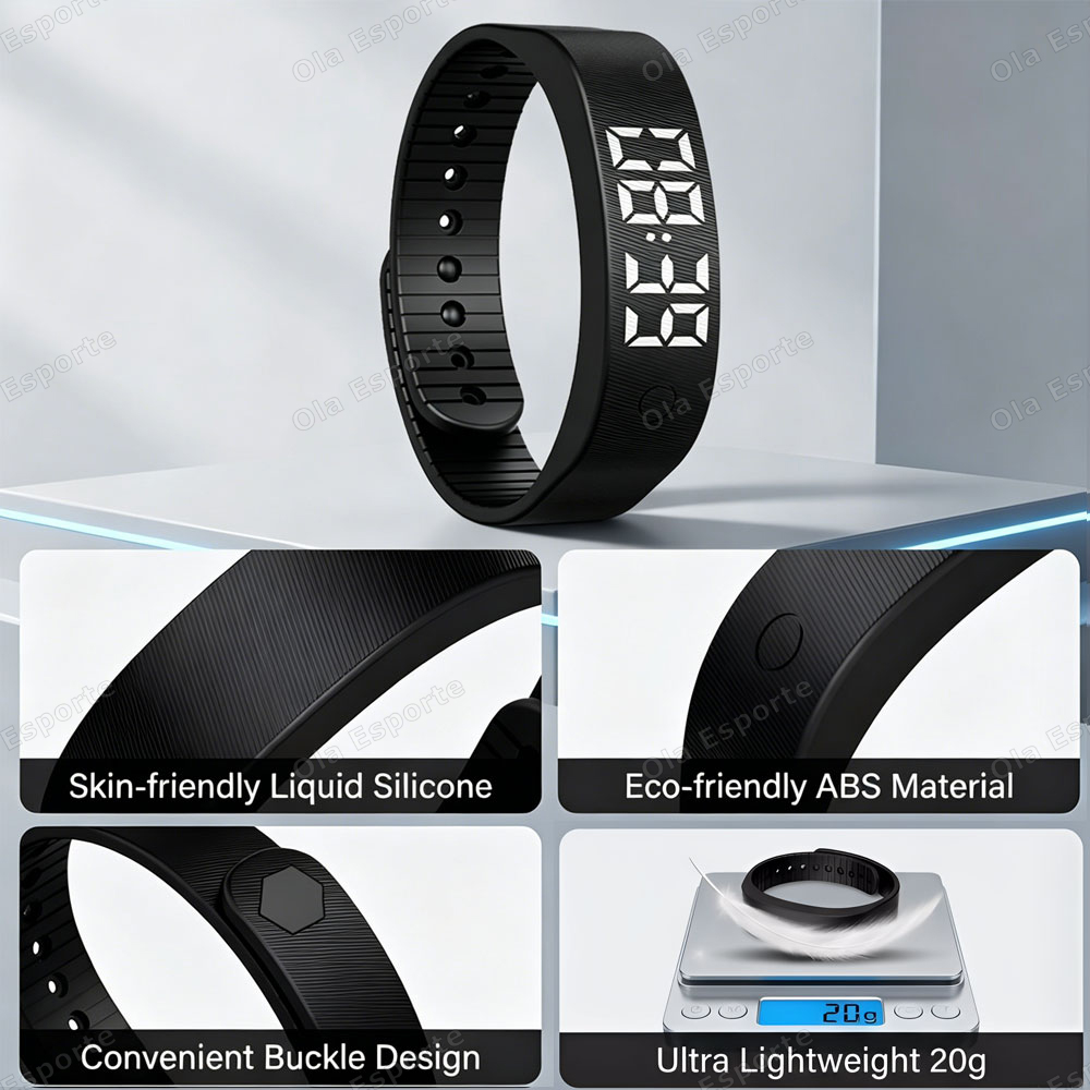 ساعة منبه بالاهتزاز للنوم العم - مراجعة Android Smartwatch Accessories وسعره