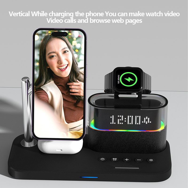 حامل شحن لاسلكي متعدد الوظائف  - مراجعة Smartwatch Ac وسعره