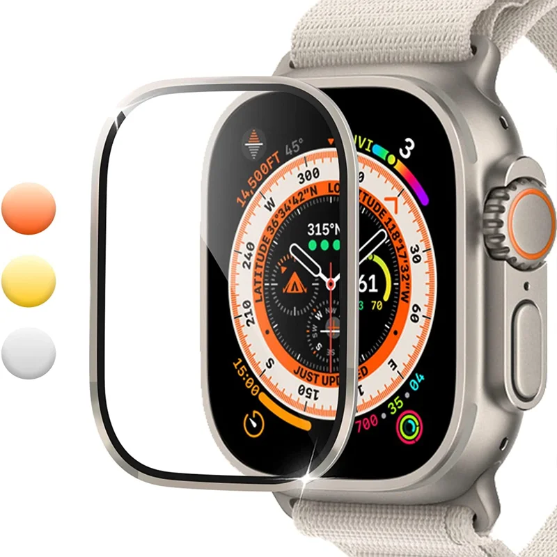 طبقة من الزجاج المقسى لساعة أب - مراجعة Apple Smartwatch Accessories وسعره