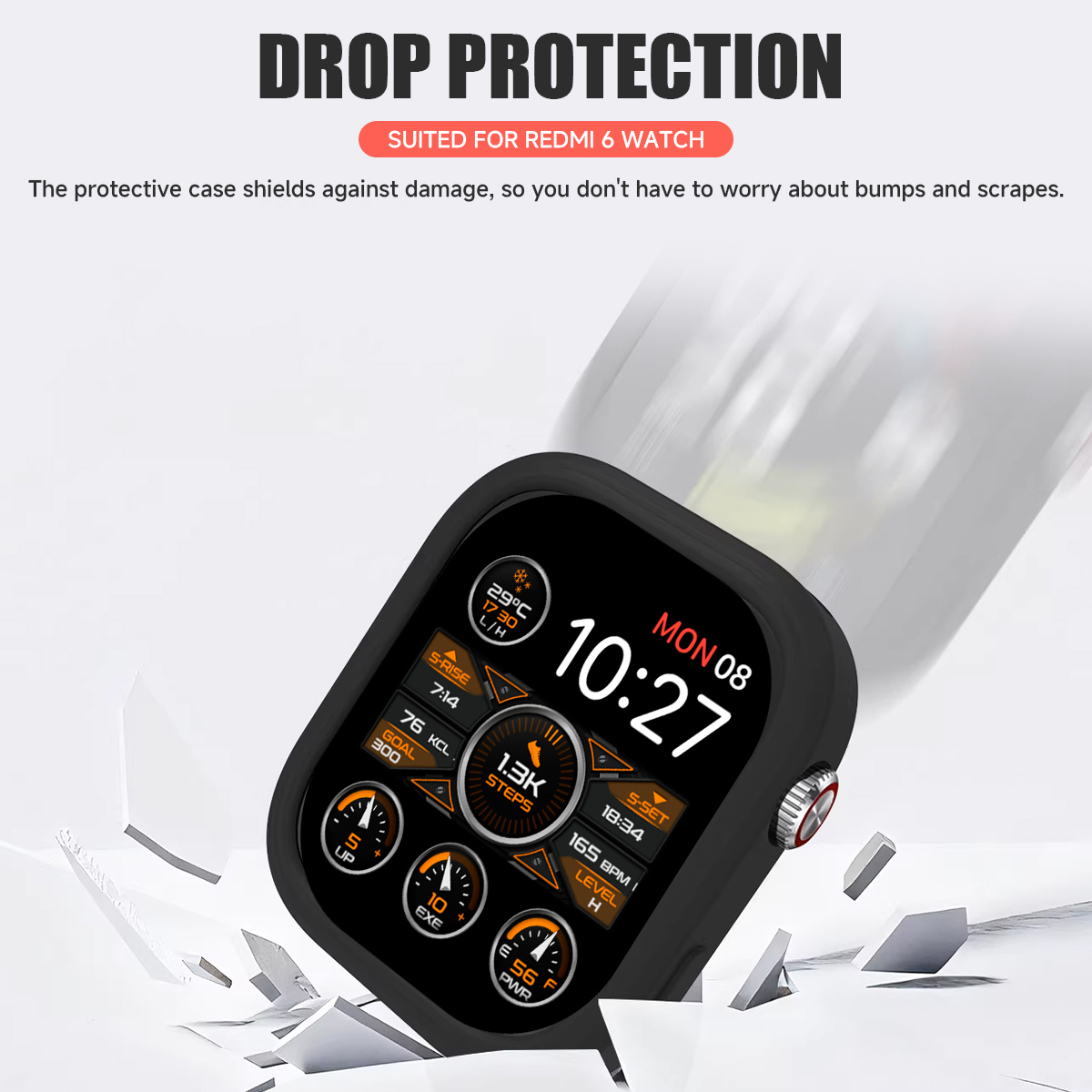 غطاء حماية سيليكون لساعة شاومي - مراجعة Xiaomi Smartwatch Accessories وسعره