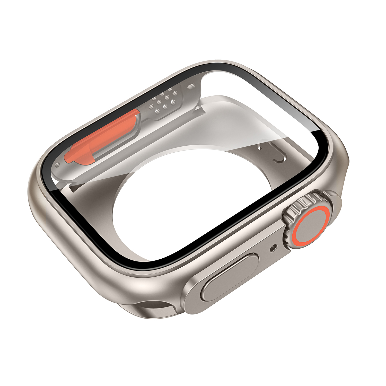 غطاء واقي للشاشة لساعة أبل 44  - مراجعة Watch Case Bumper وسعره