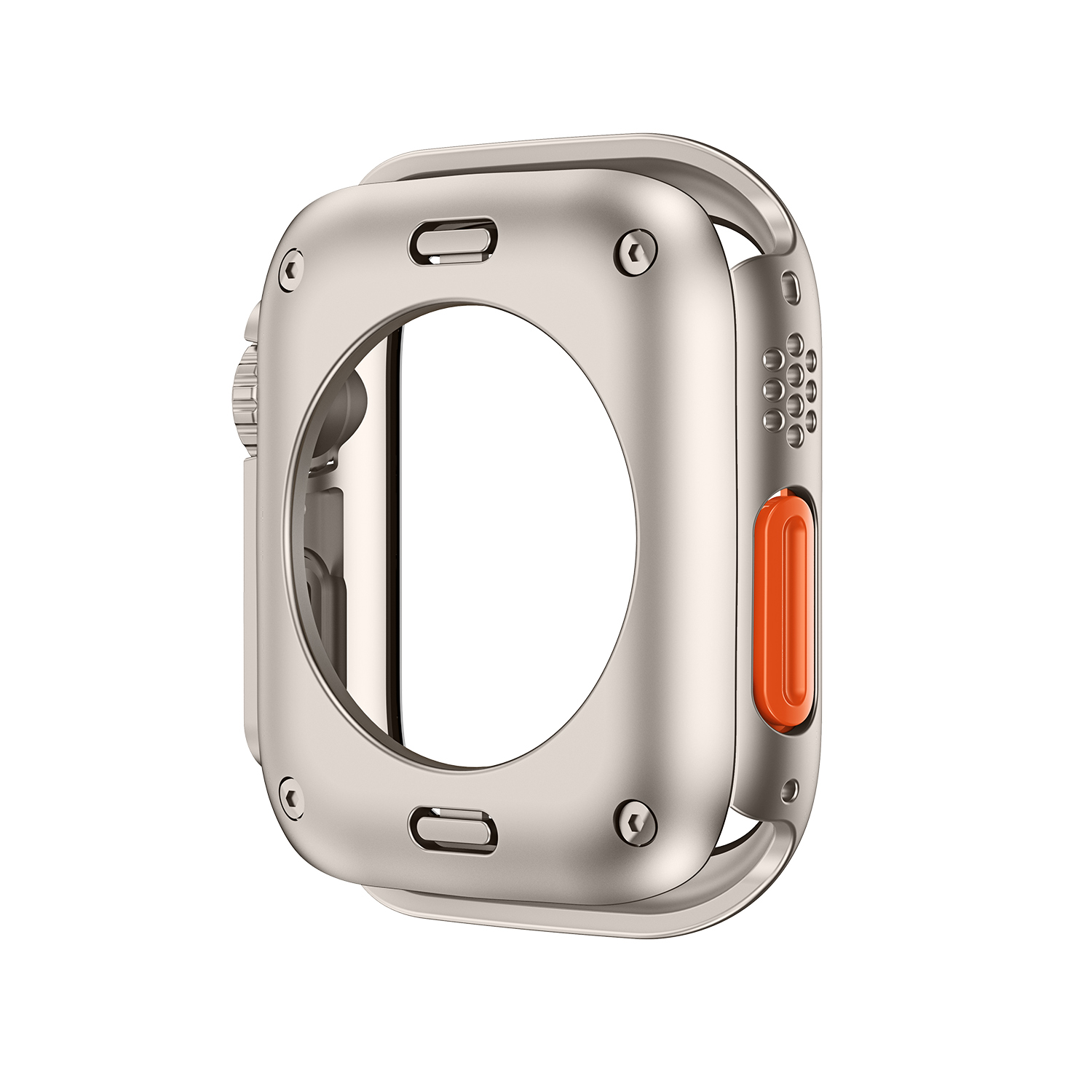 غطاء واقي للشاشة لساعة أبل 44  - مراجعة Watch Case Bumper وسعره