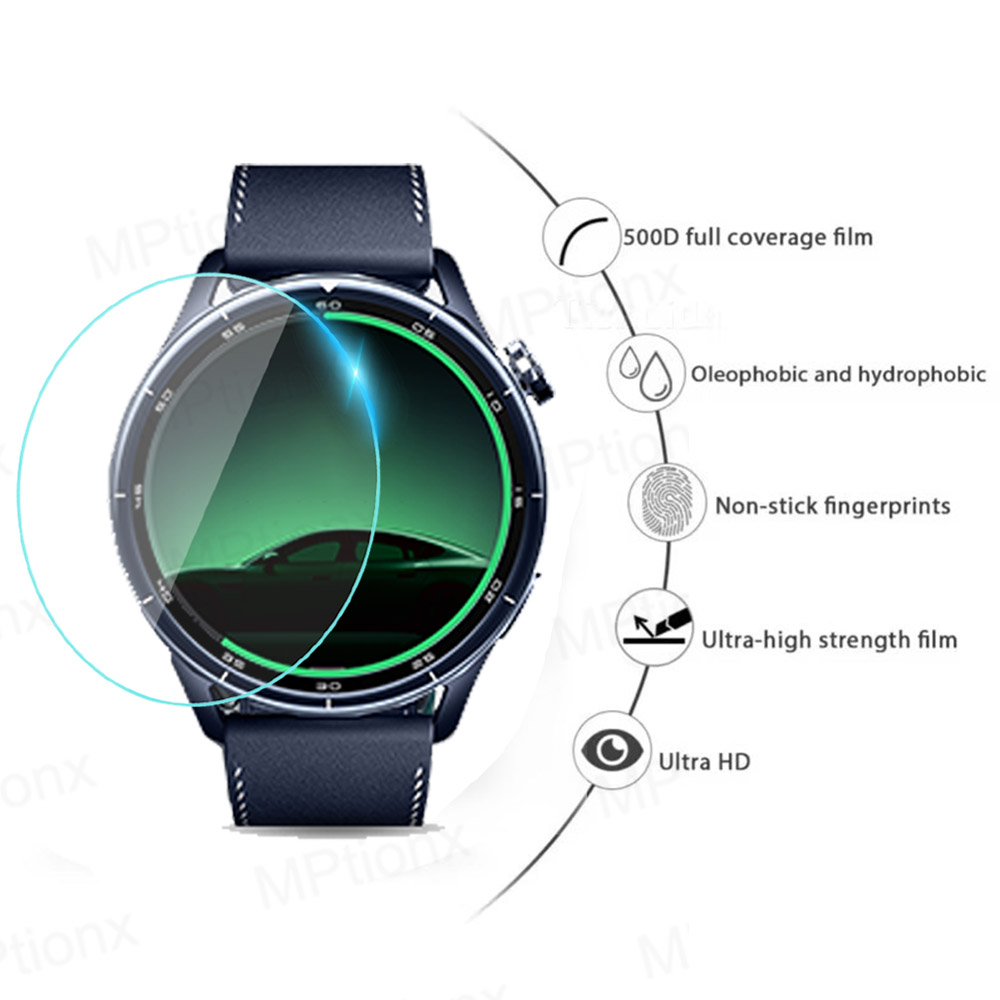 واقي شاشة من الزجاج المقسى لسا - مراجعة Smartwatch Watch Accessories وسعره