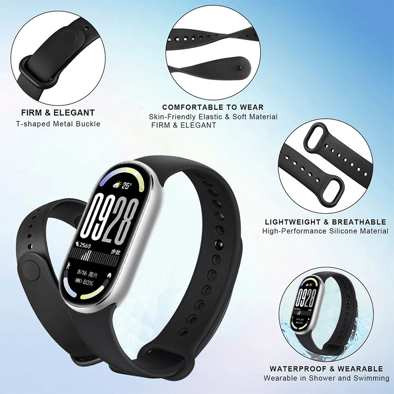 حزام سيليكون + حافظة ساعة لهات - مراجعة Xiaomi Smartwatch Accessories وسعره