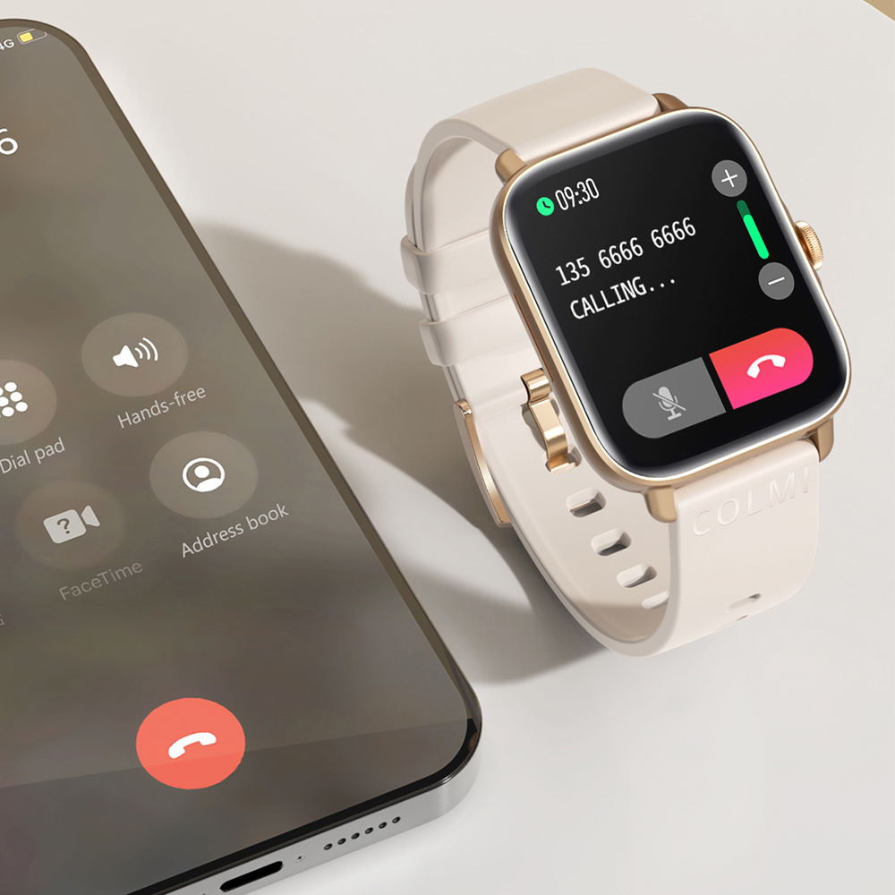 COLMI P28 Plus بلوتوث الرد على - مراجعة Smartwatch Instagram وسعره