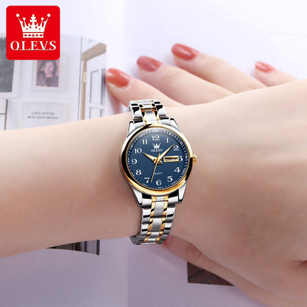 ساعة كوارتز للسيدات ماركة OLEV - مراجعة Accessories With Watch وسعره