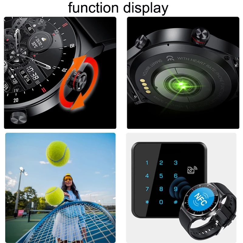 LIGE ECG + PPG بلوتوث دعوة ساع - مراجعة Smartwatch Instagram وسعره