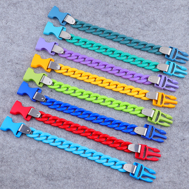 FishSheep2021 الاتجاه الملونة  - مراجعة Ceramic Link Bracelet وسعره