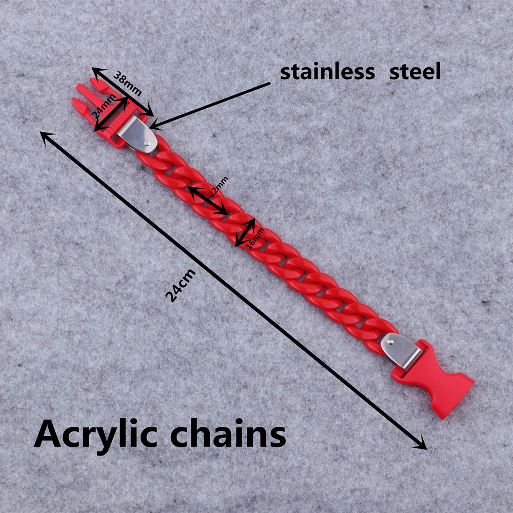 FishSheep2021 الاتجاه الملونة  - مراجعة Ceramic Link Bracelet وسعره