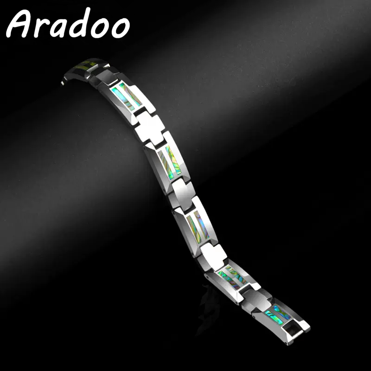 أساور رجالي من فولاذ التنغستن  - مراجعة Ceramic Link Bracelet وسعره