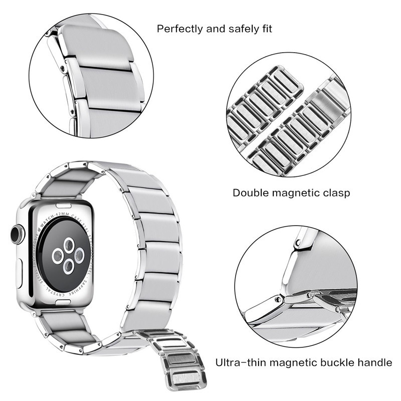 حزام ل سوار ساعة يد آبل 8 7 6  - مراجعة Smartwatch Accessories Shop وسعره