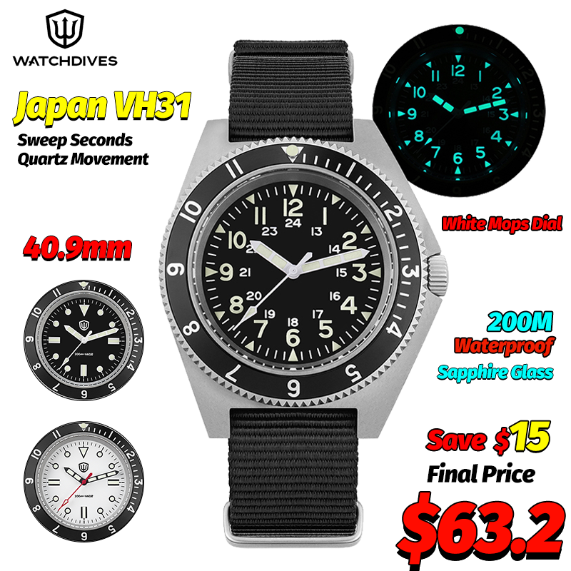 Watchdives WD1972 ساعة كوارتز  - مراجعة Accessories With Watch وسعره