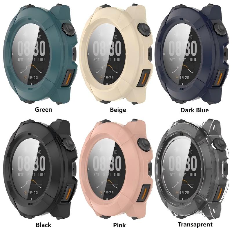 PC + حافظة من الزجاج المقسى لـ - مراجعة Android Smartwatch Accessories وسعره