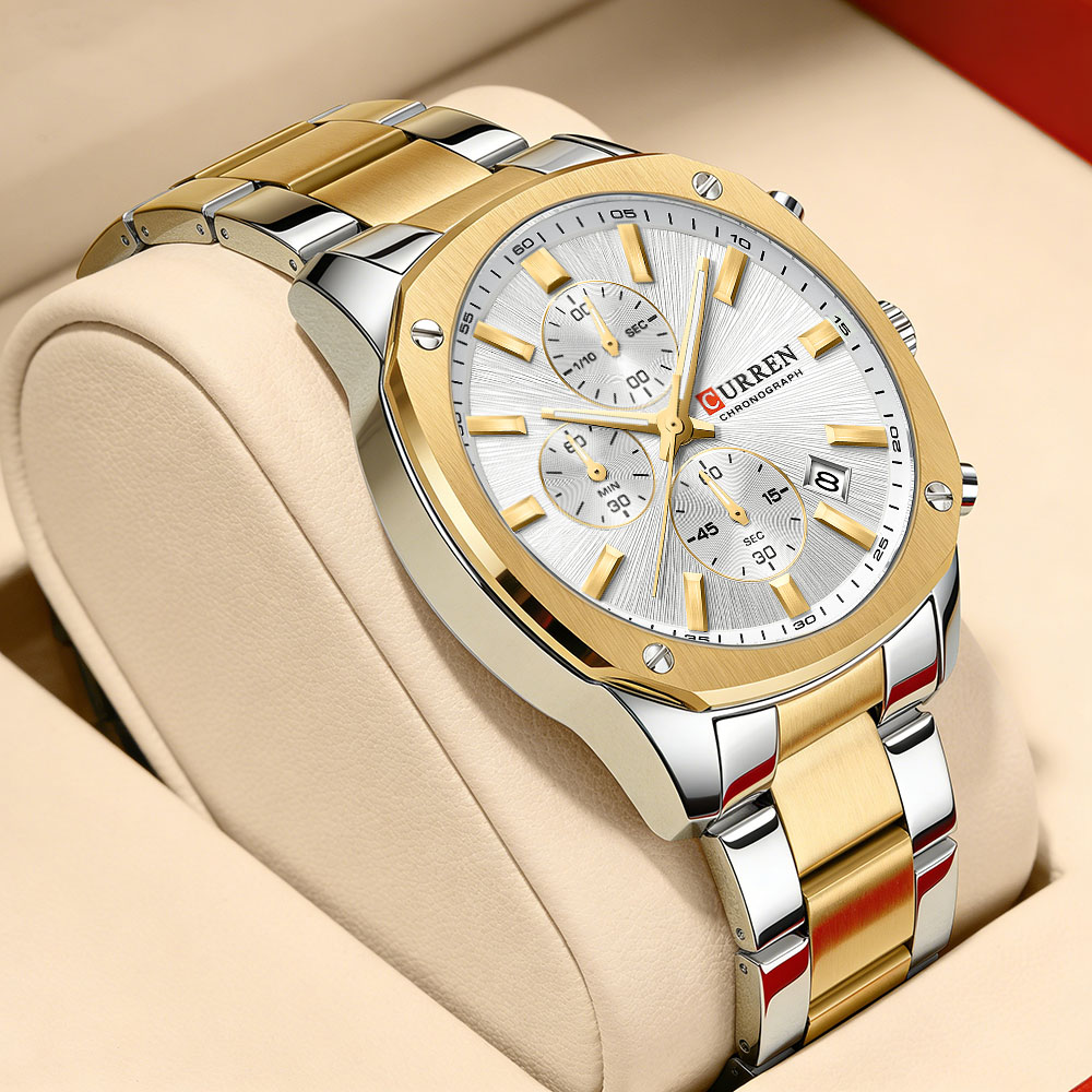 ساعة رياضية رجالية عصرية من CU - مراجعة Accessories With Watch وسعره