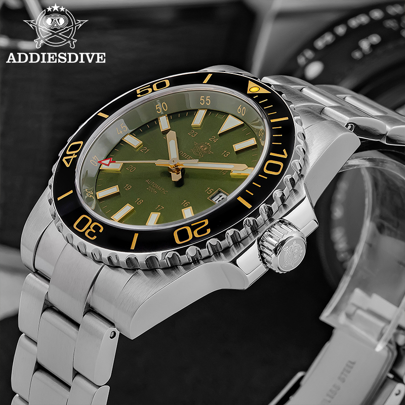 ساعة أديس ديف للرجال 8215 ميكا - مراجعة Accessories With Watch وسعره
