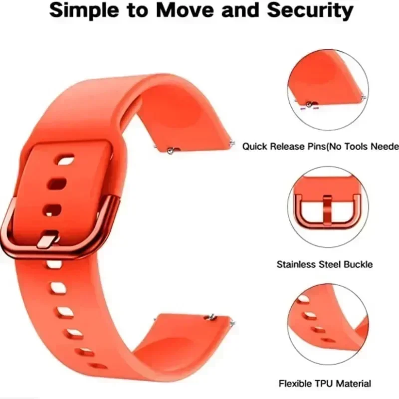 حزام من السيليكون لساعة Xiaomi - مراجعة Xiaomi Smartwatch S4 Accessories وسعره