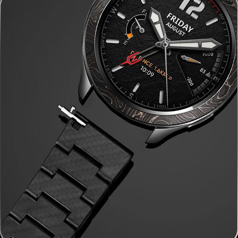 حزام من ألياف الكربون لساعة Xi - مراجعة Xiaomi Smartwatch S4 Accessories وسعره