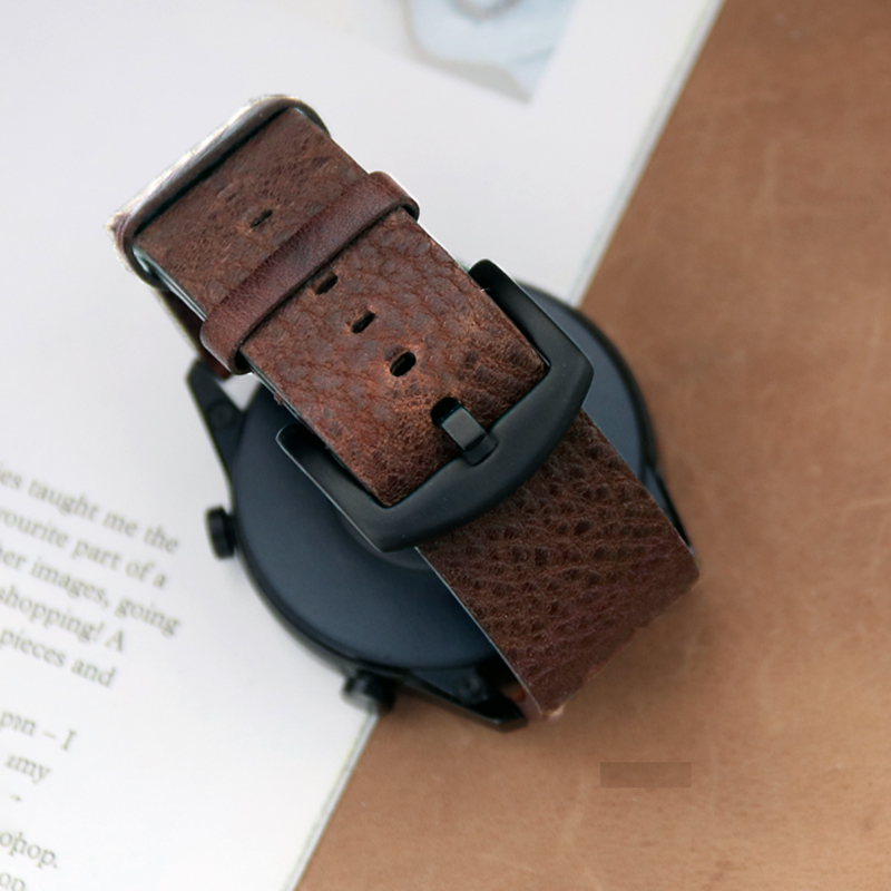 الايطالية calfskin l 22 مللي م - مراجعة Smartwatch Accessories Shop وسعره