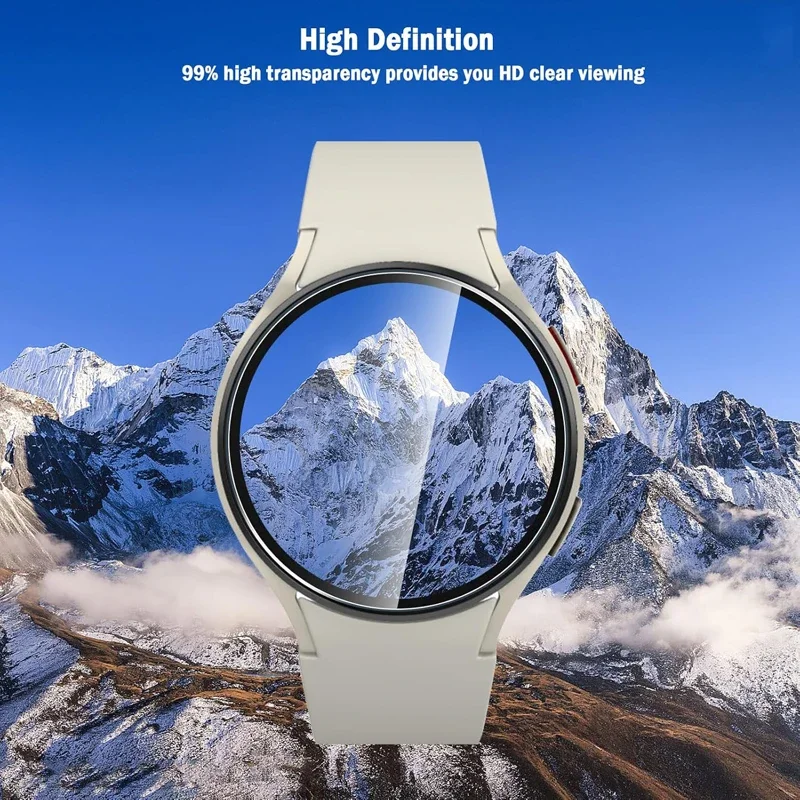 زجاج مقسى لساعة سامسونج جالاكس - مراجعة Accessories For Galaxy Watch 5 وسعره