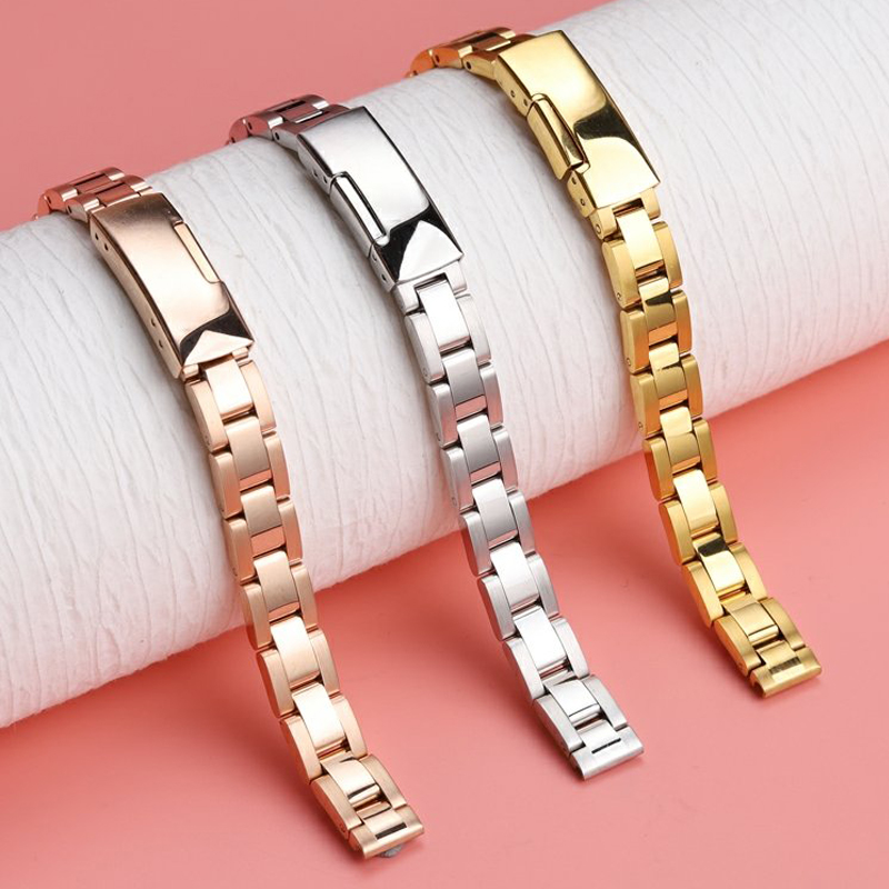 سوار ساعة نسائي حزام فولاذي مع - مراجعة Ceramic Link Bracelet وسعره