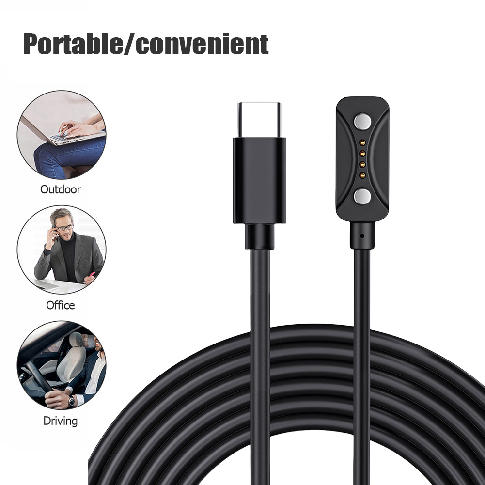 كابل شحن USB-C بطول 1 متر، سلك - مراجعة Smartwatch X2 وسعره