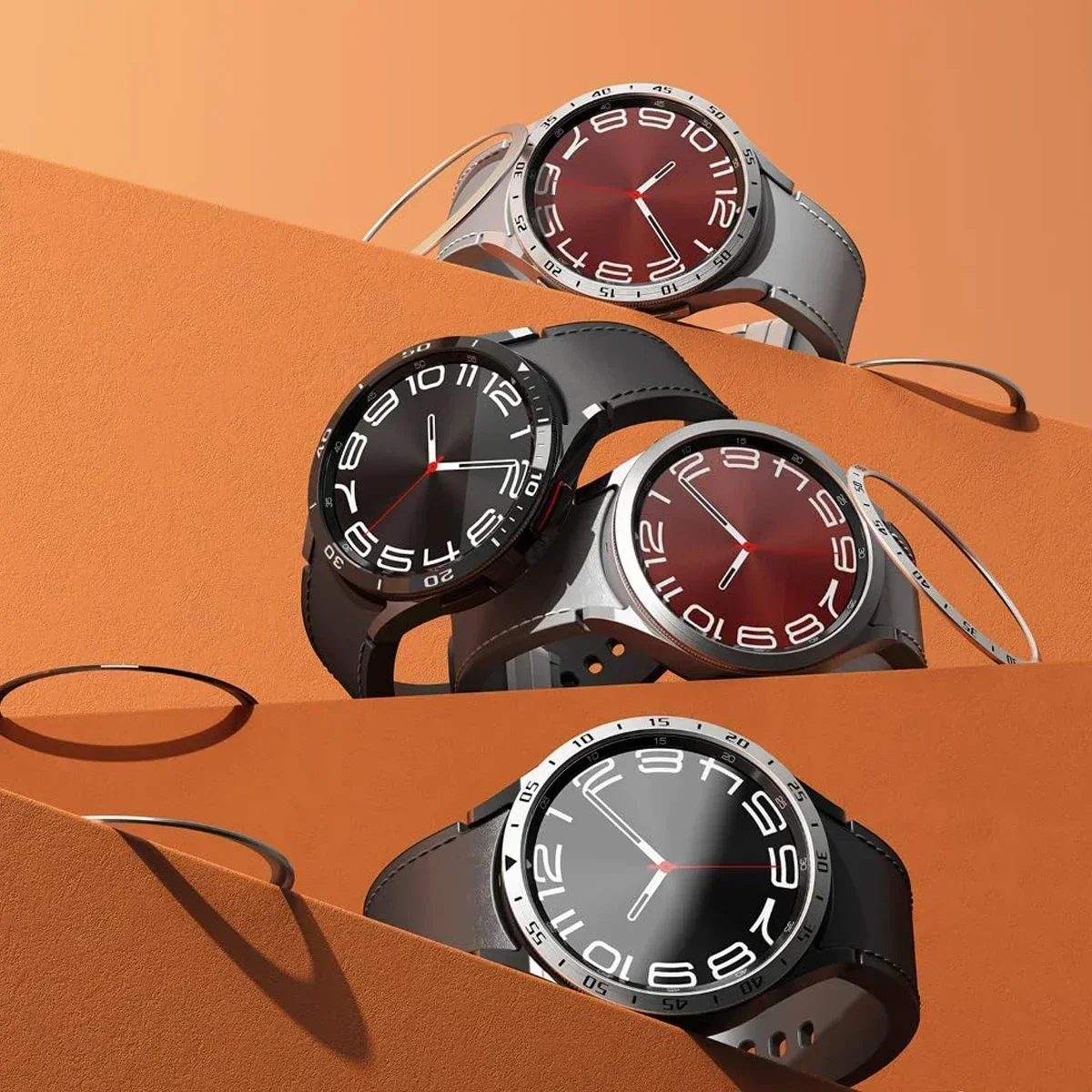 حلقة إطار معدني لساعة سامسونج  - مراجعة Accessories For Galaxy Watch 5 وسعره