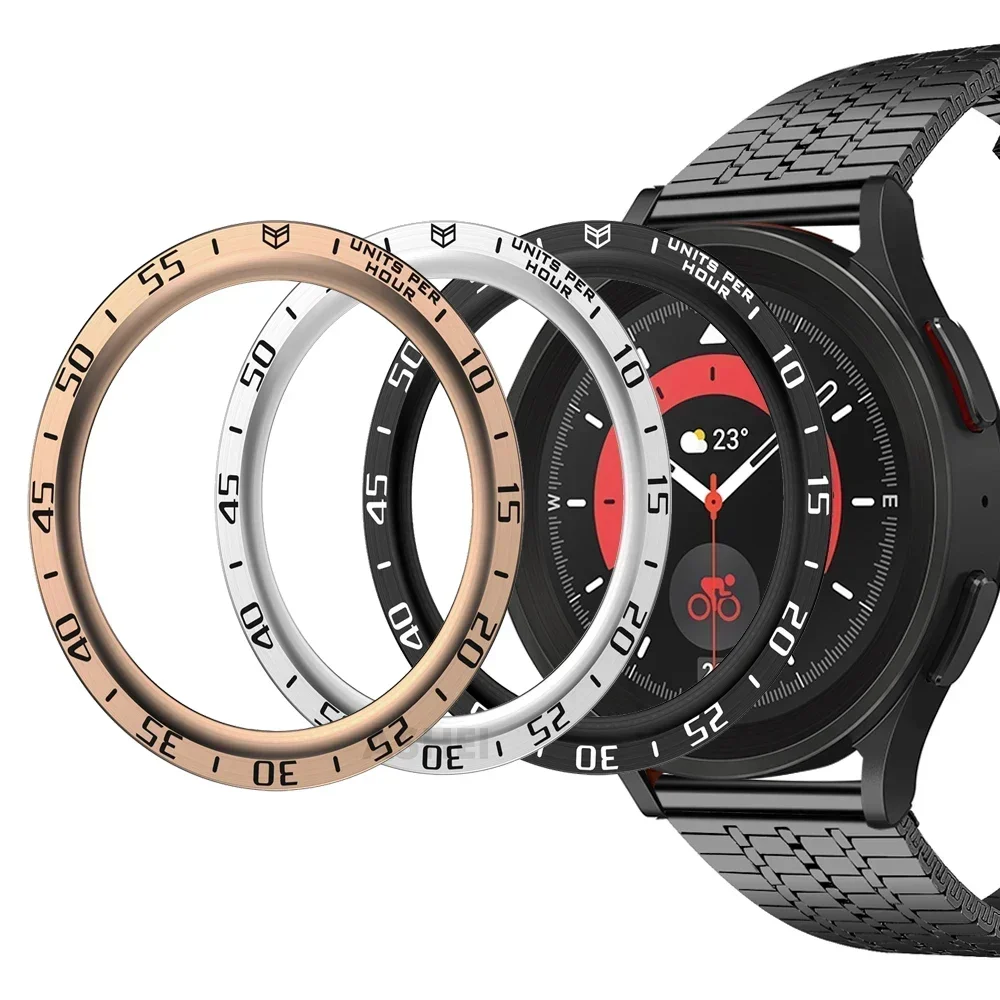 حلقة إطار معدني لساعة سامسونج  - مراجعة Accessories For Galaxy Watch 5 وسعره
