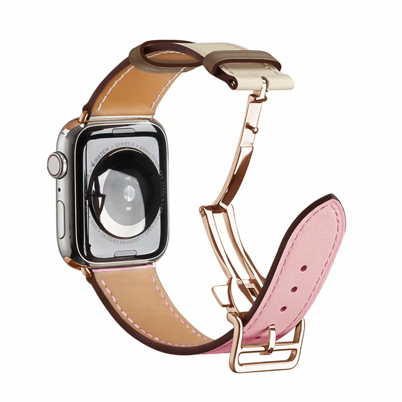 ارتفع الذهب مشبك حزام ل أبل وو - مراجعة Smartwatch Accessories Shop وسعره