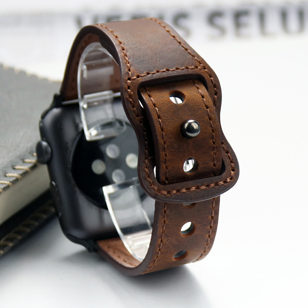 جلد طبيعي Correa حزام ل سوار س - مراجعة Smartwatch Accessories Shop وسعره